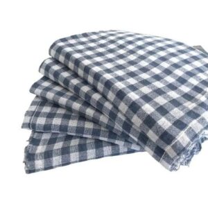 Pano xadrez azul medida 47x70 C/10u